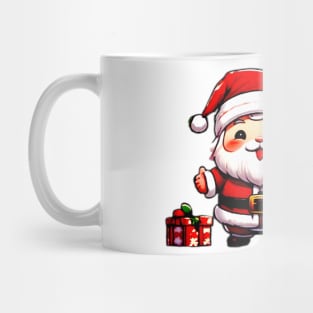 Happy Kawaii Santa Claus 03 Mug